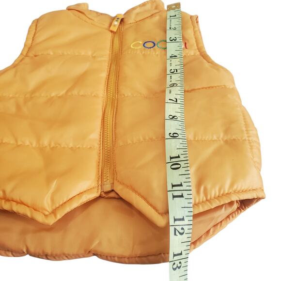 Coogi Kids Puffer Vest Australia Boys Full Zip Winter Vest Pockets 3/6 months - Picture 8 of 11